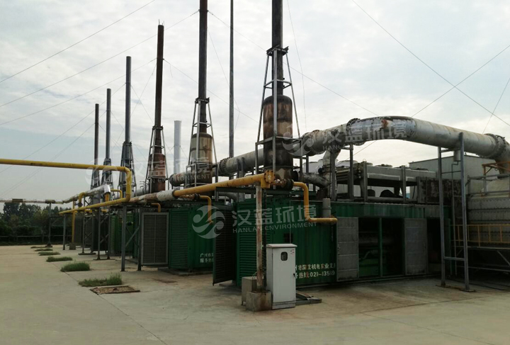 河北漢藍為鄭州某垃圾填埋廠設(shè)計加工的SCR脫硝設(shè)備