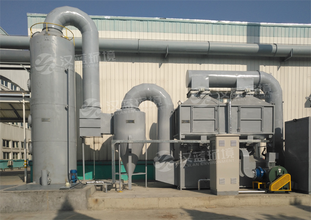 河北漢藍VOCs廢氣治理工程-催化燃燒爐
