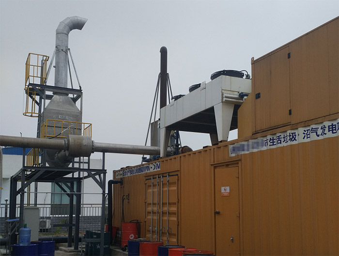 湖北某垃圾填埋沼氣SCR脫硝項目