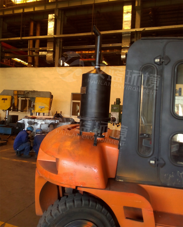 萬(wàn)純柴油機(jī)尾氣凈化-叉車(chē)尾氣凈化器