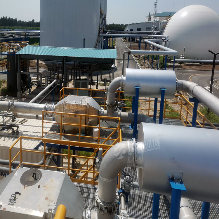 萬純SCR脫硝系統-餐廚垃圾沼氣發電機組脫硝