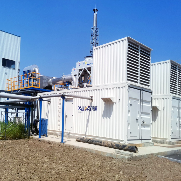 萬純SCR脫硝系統-餐廚垃圾沼氣發電機組脫硝