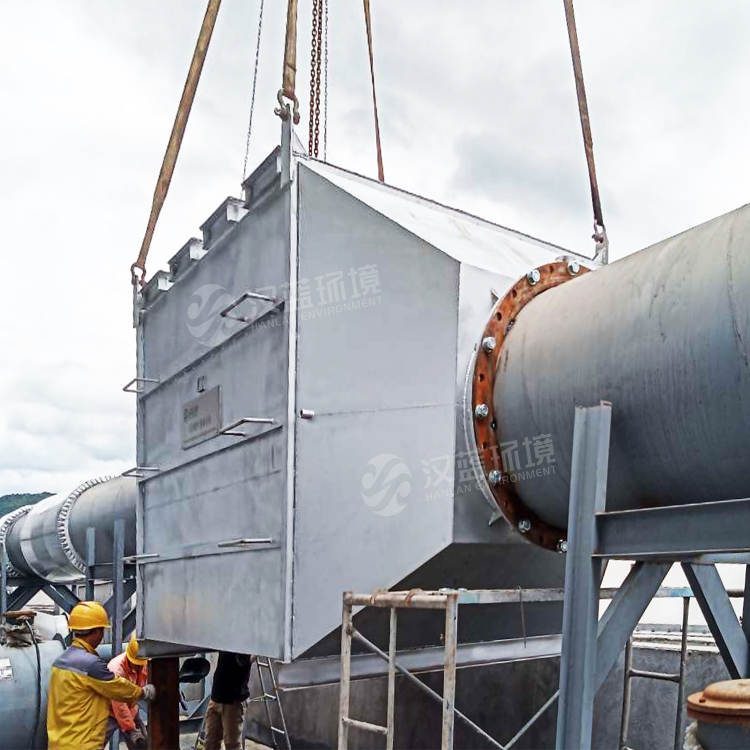 萬純熱解氣發電機組尾氣凈化系統