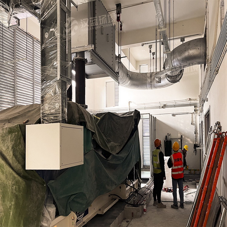 萬純發電機組煙氣凈化工程-柴油發電機尾氣處理