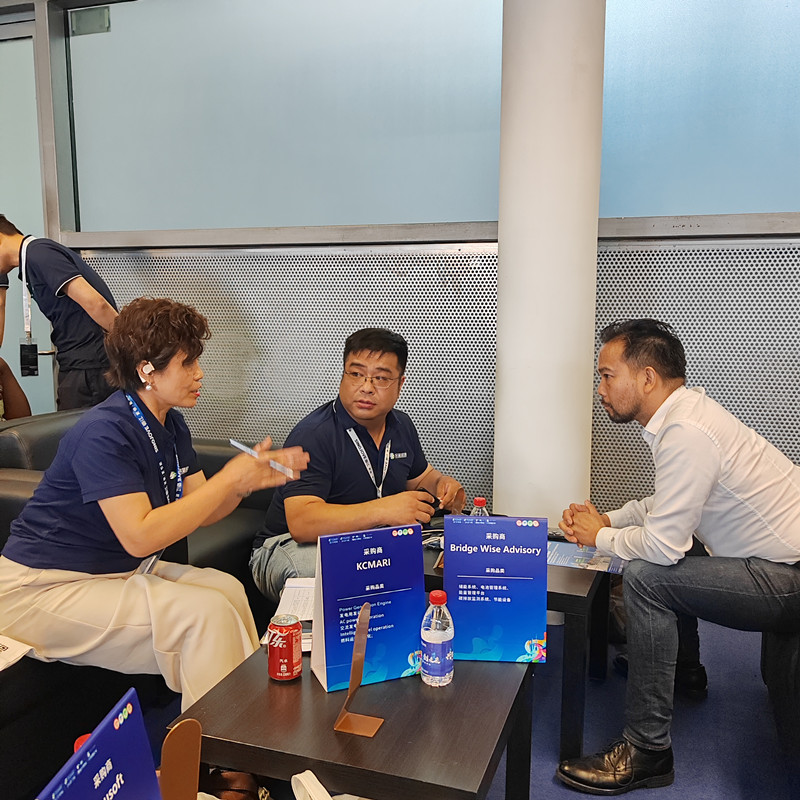 河北漢藍(lán)在2025上海國內(nèi)外數(shù)據(jù)中心展與中外客戶介紹測(cè)試負(fù)載產(chǎn)品