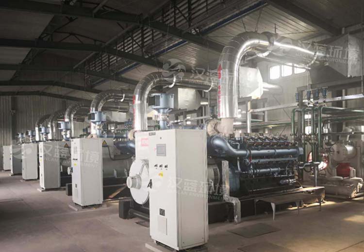 700KW*9臺瓦斯發電機組高溫煙氣SCR脫硝系統